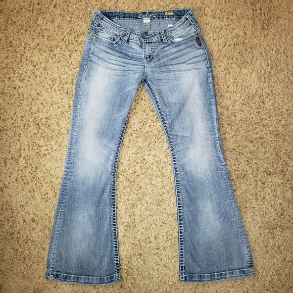 camden rose bell silver jeans